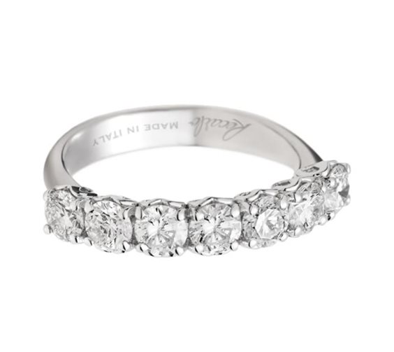 Anello Recarlo Donna Anniversary in Oro bianco Diamante 0.81 Ct R01MZ735/080-13 - R01MZ735/080-13